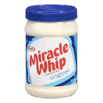 Mayo, Miracle Whip 15oz - 1ct