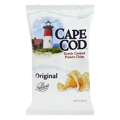Cape Cod Chips Orig Kettle 5oz - 8ct